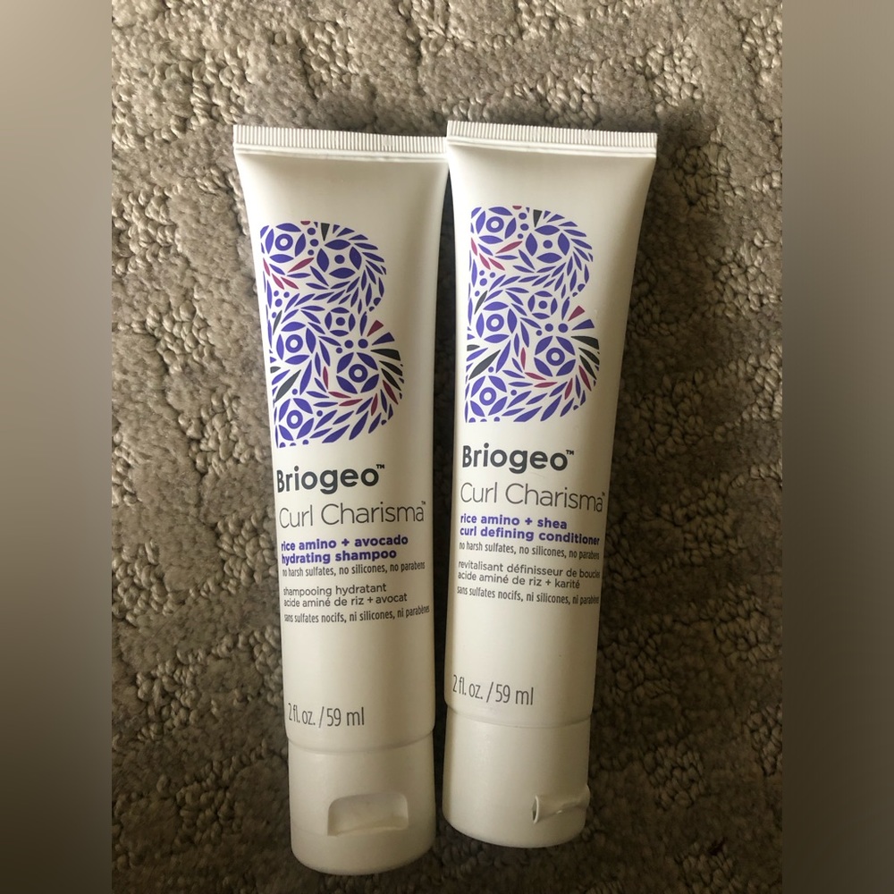 Briogeo Curl Charisma shampoo 2oz + conditioner 2oz duo